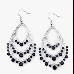 Blue Paparazzi earrings